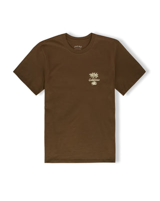 Costa Heavyweight S/S T-Shirt - Bark