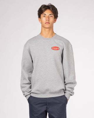 Country Squire Classic Crewneck Pullover Sweatshirt - Heather Gray