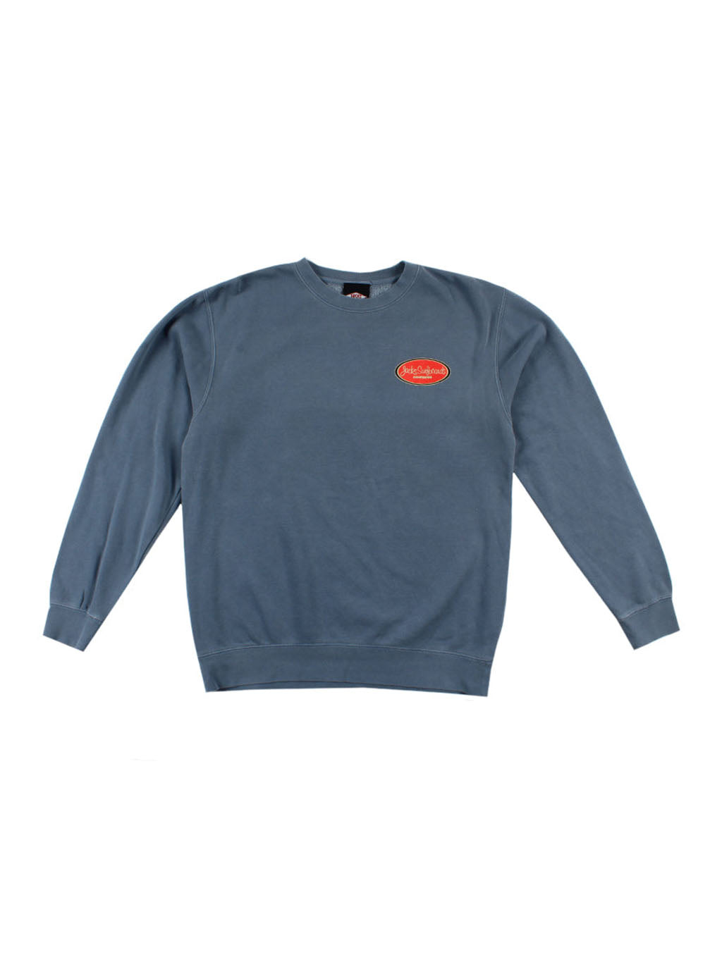 Country Squire Pigment Wash Crewneck Pullover - Slate