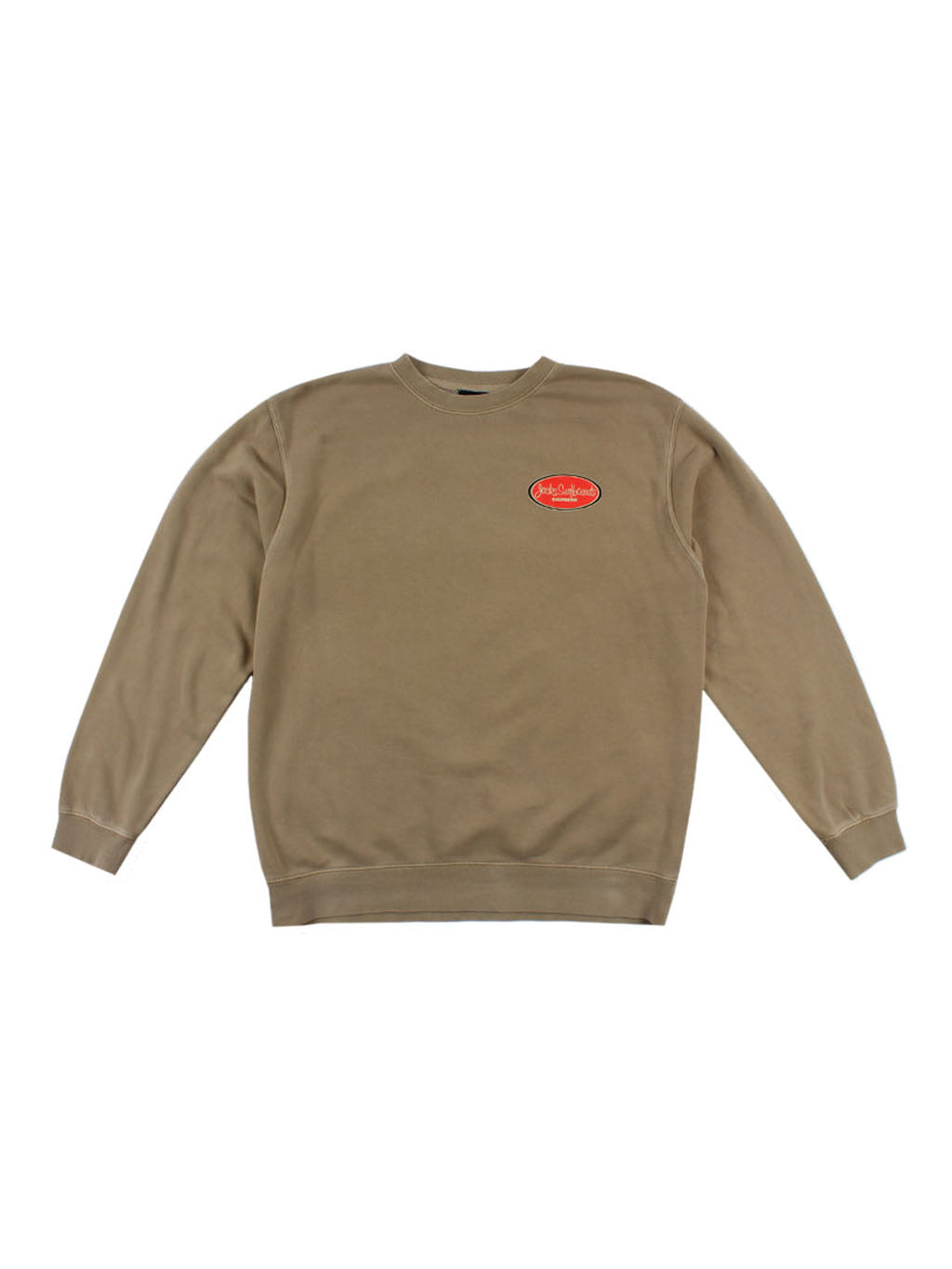 Country Squire Pigment Wash Crewneck Pullover - Sand