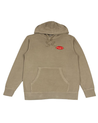Jacks Surfboard Country Squire Pigment Pullover Hoodie - Cement
