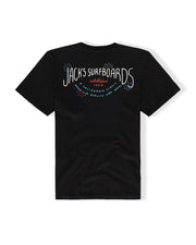 Crescent 4th S/S T-Shirt - Black