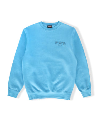 Crescent Crewneck Sweatshirt - Ocean Blue