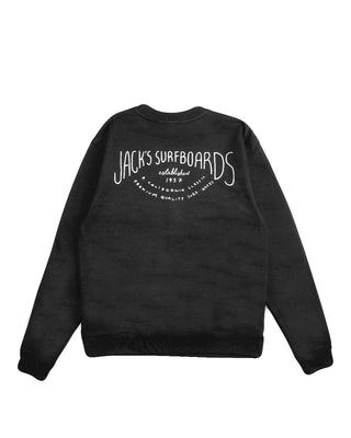 Jacks Surfboard Crescent Crewneck Pullover Sweatshirt