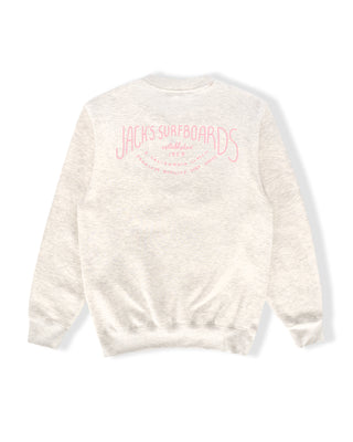 Crescent Crewneck Sweatshirt - Oat Heather
