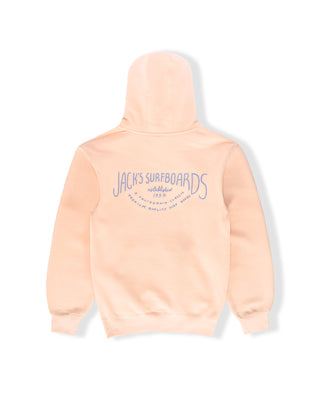 Crescent Pullover Hoodie - Pale Pink