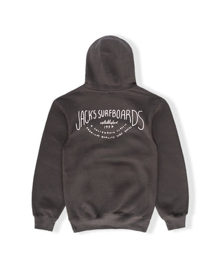 Crescent Pullover Hoodie - Smoke