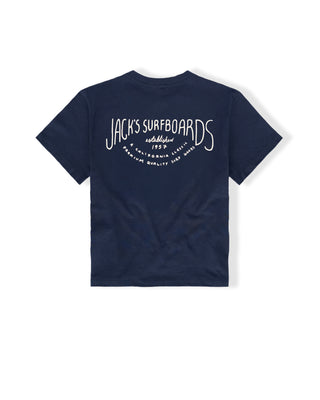 Crescent S/S Tee - Navy