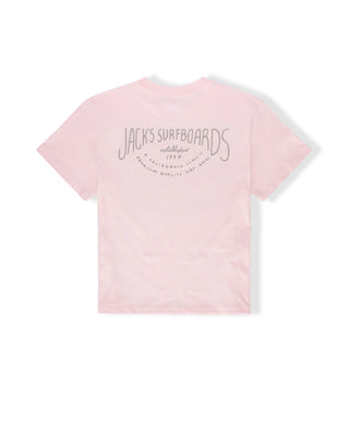 Crescent S/S Tee - Pink