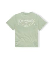 Crescent S/S Tee - Sage