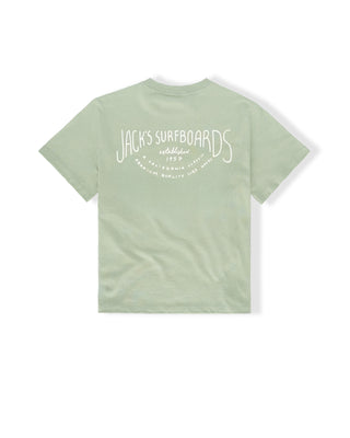 Crescent S/S Tee - Sage