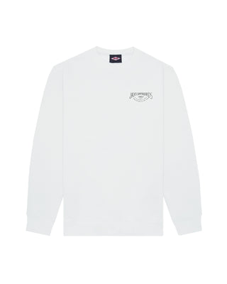 Crescent Summer Series Crewneck Sweatshirt - White