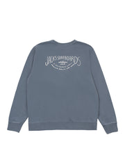 Crescent Pigment Crewneck Sweatshirt - Slate