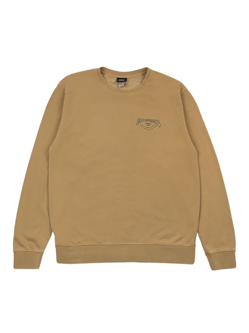 Crescent Pigment Crewneck Sweatshirt - Sand