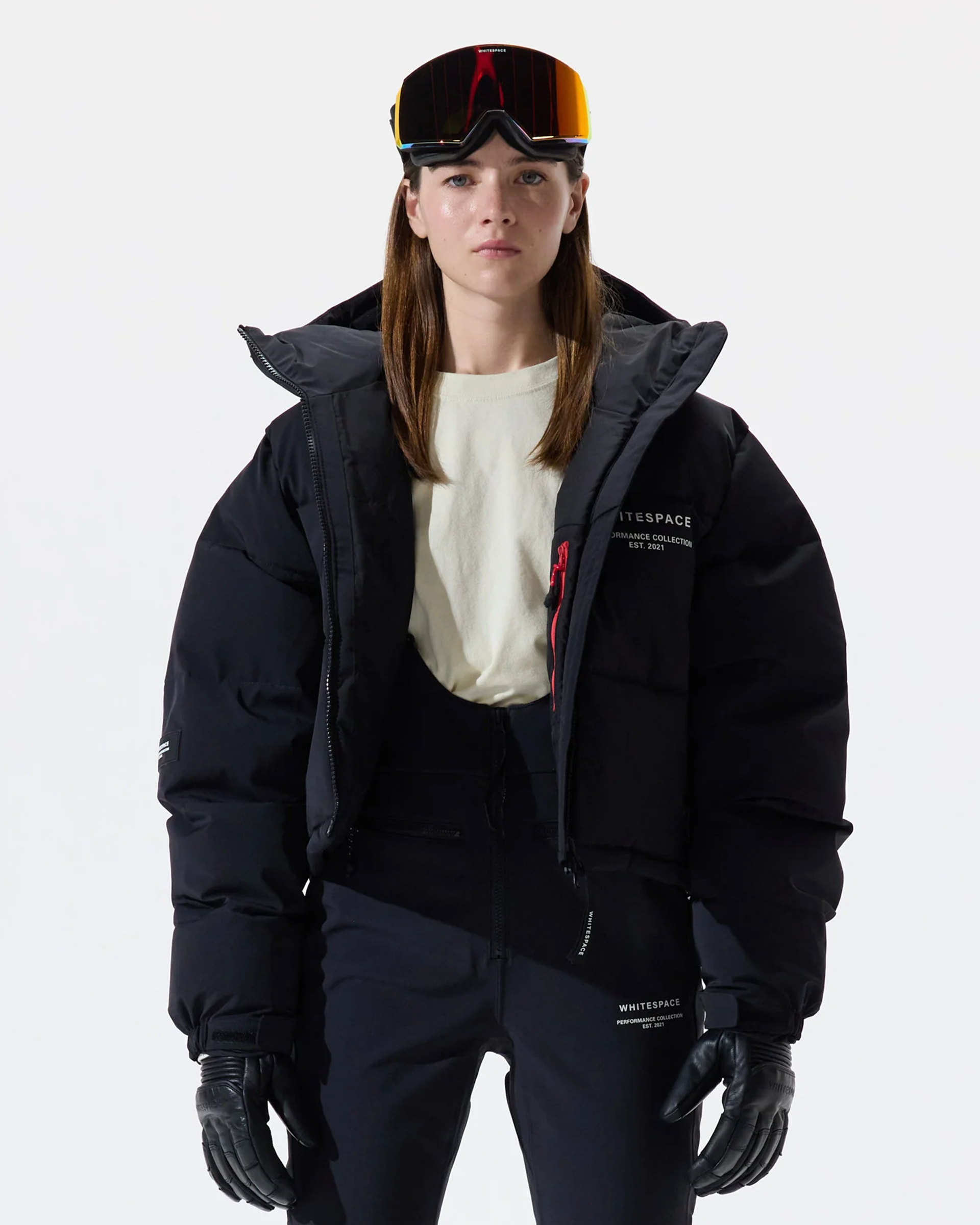 Whitespace Women's Cropped Puffer Jacket