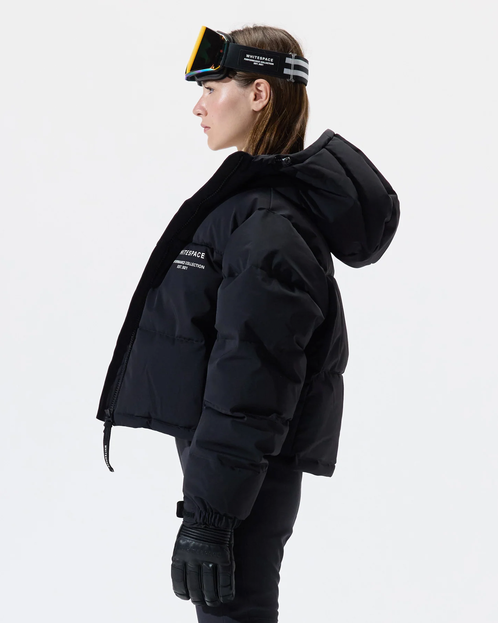 Whitespace Women's Cropped Puffer Jacket