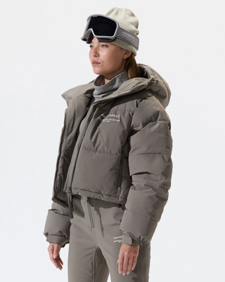 Whitespace Women's Cropped Puffer Jacket