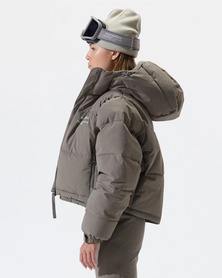 Whitespace Women's Cropped Puffer Jacket