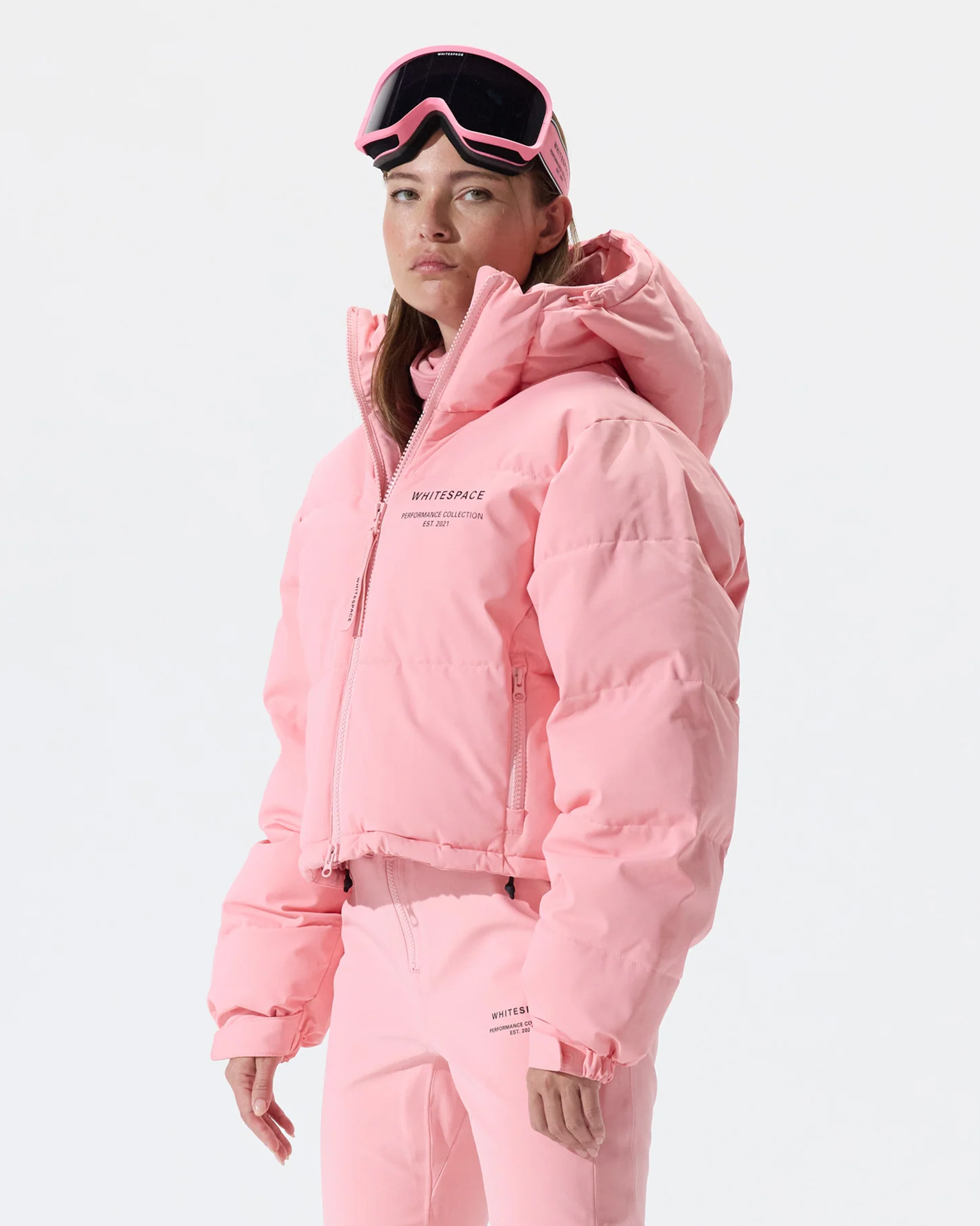 Whitespace Women's Cropped Puffer Jacket