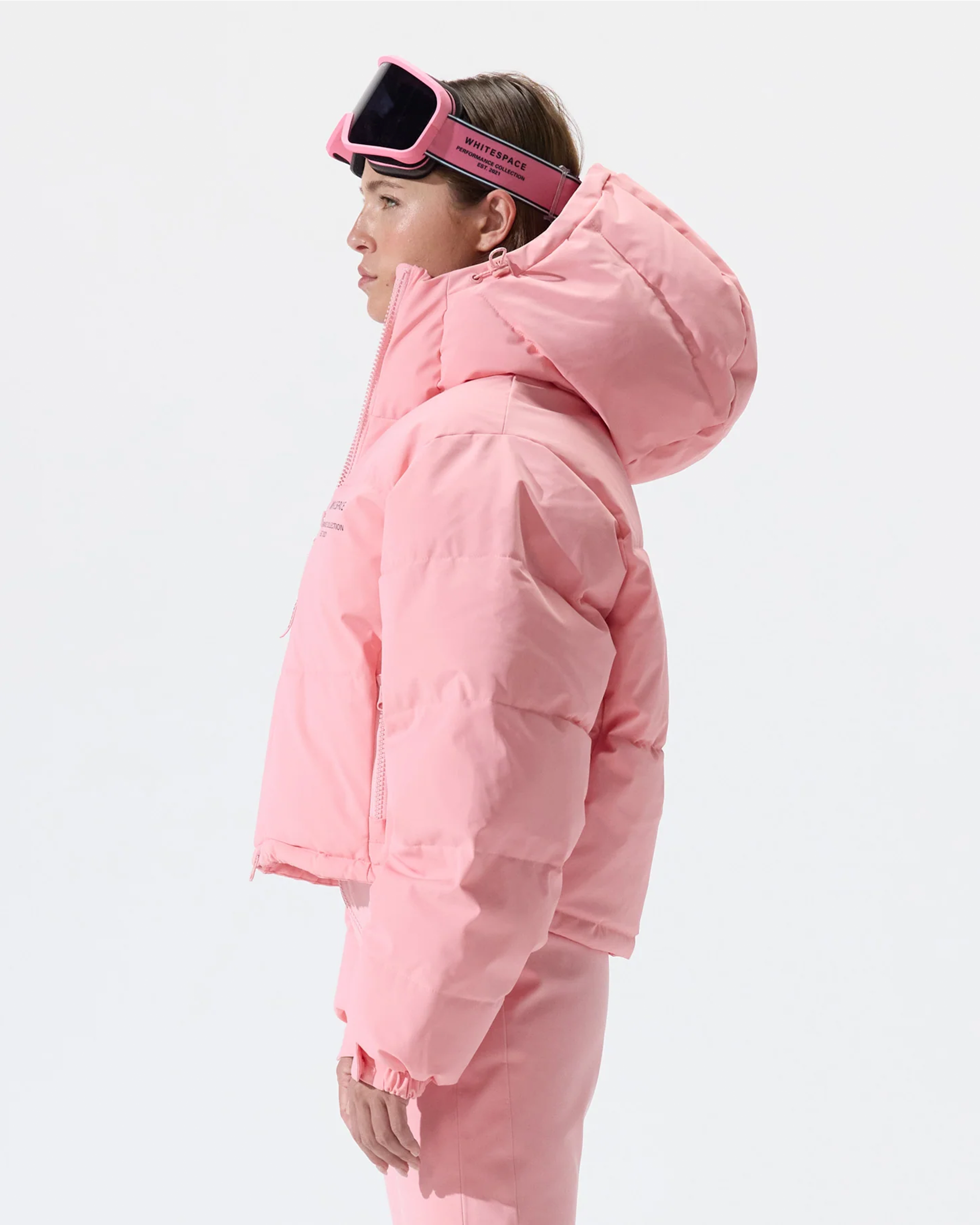 Whitespace Women's Cropped Puffer Jacket