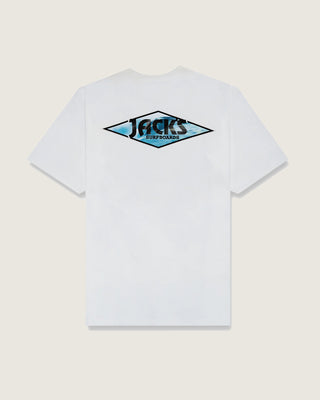 Jack's Surfboards Men's Crystal Wave Classic Fit Short Sleeve T-Shirt