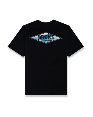 Crystal Wave CF (Classic Fit) S/S Tee - Black