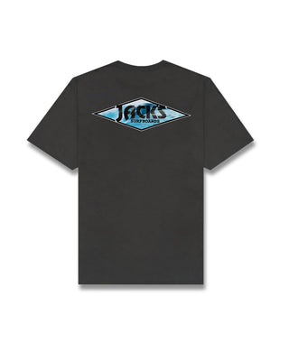 Crystal Wave CF (Classic Fit) S/S Tee - Charcoal