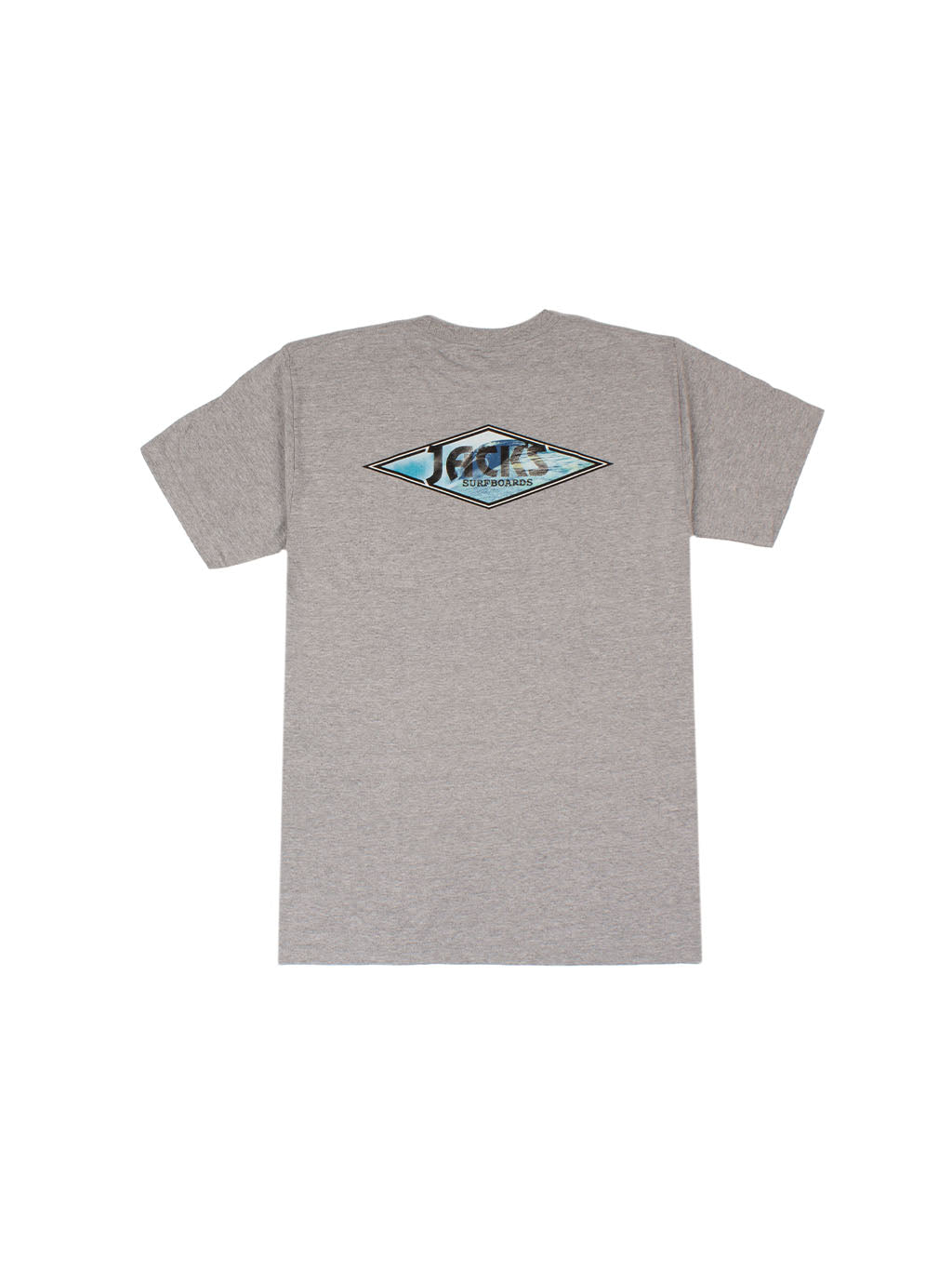 Crystal Wave CF (Classic Fit) S/S Tee - Athletic Grey