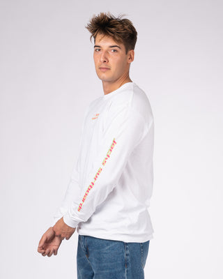 Cyber Jack L/S Tee - White