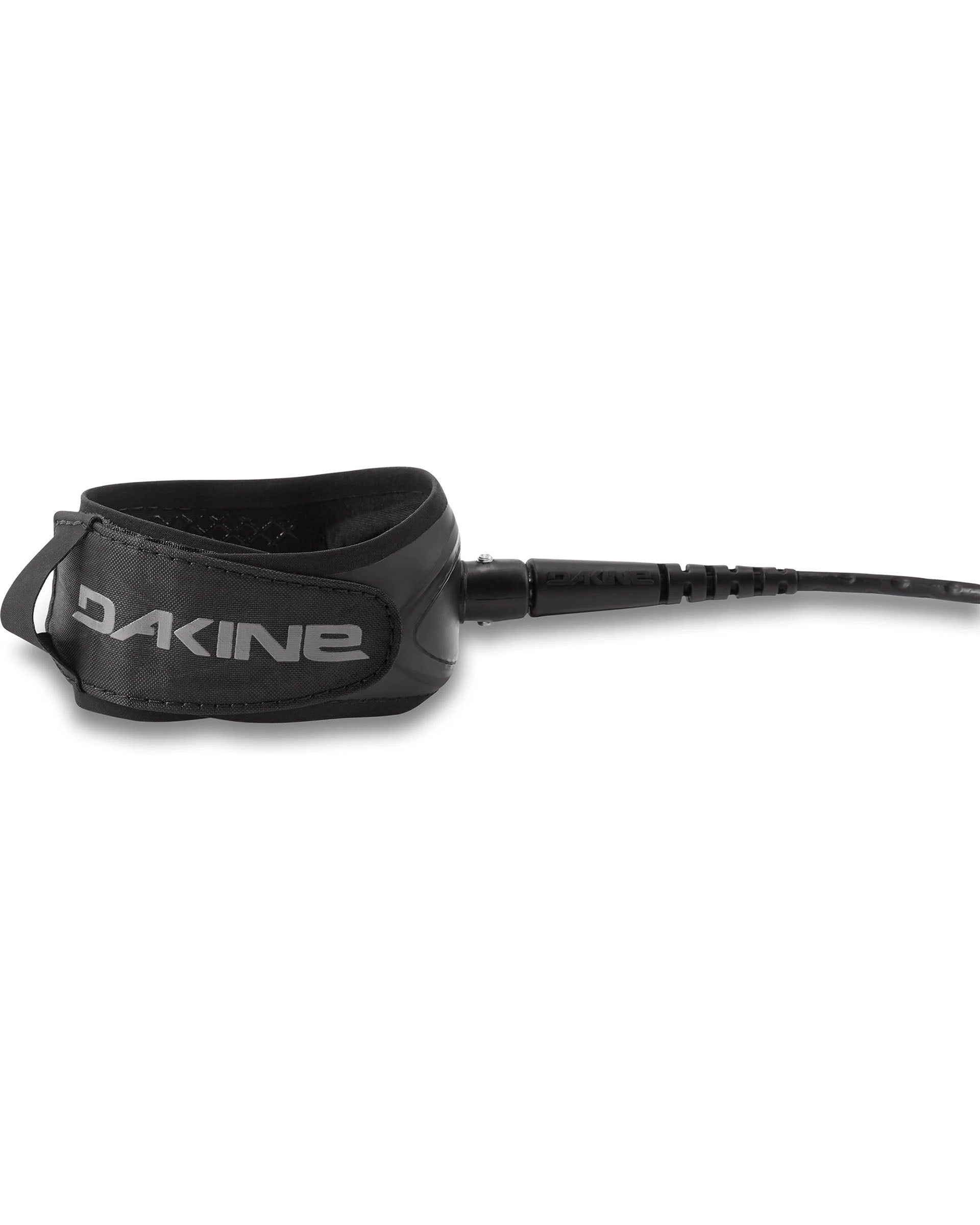 Dakine Kaimana Team 6' x 1/4" Surf Leash - Black /Grey