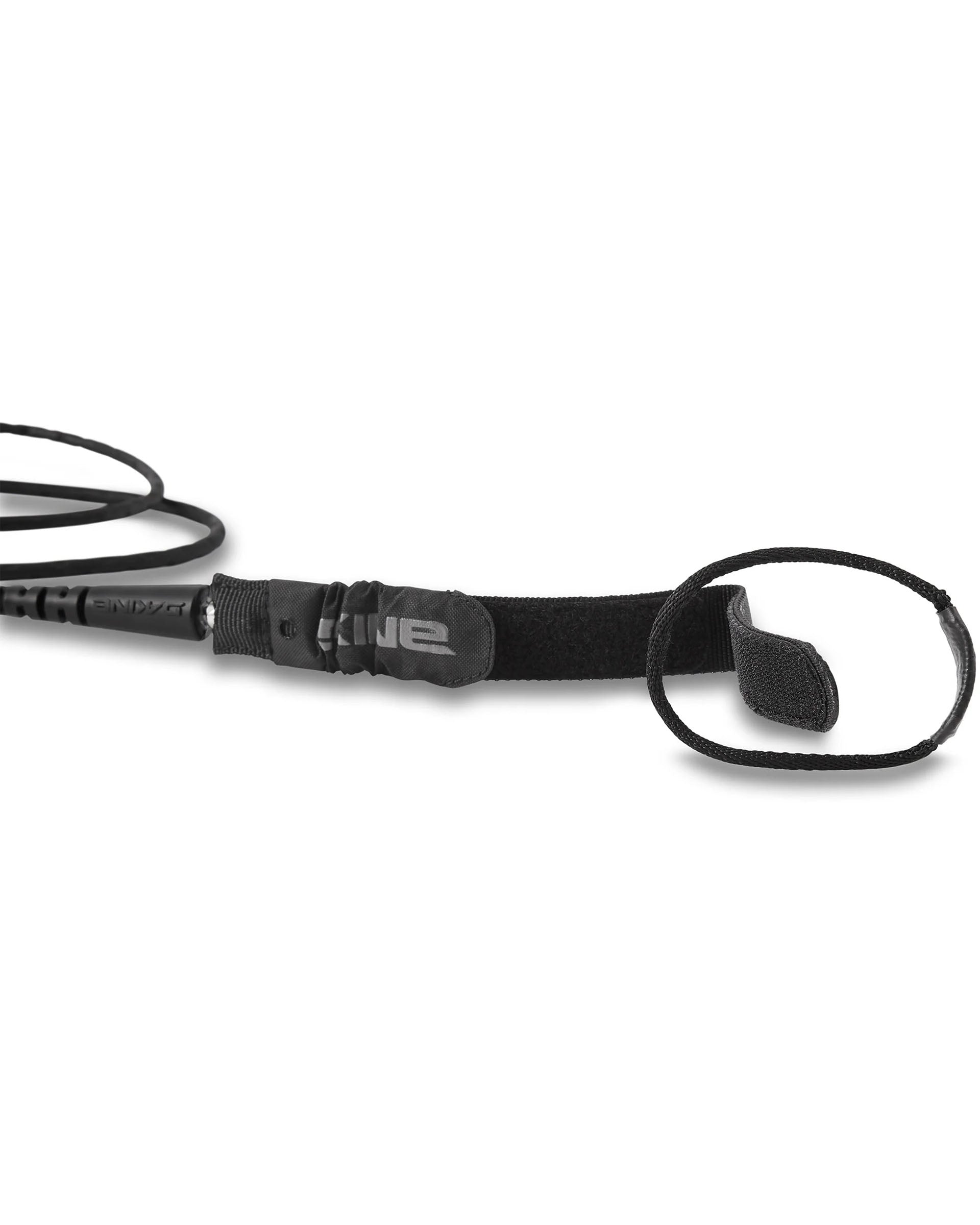 Kaimana Team 6' x 1/4" Surf Leash - Black/Grey