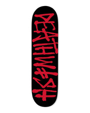 Deathwish Skateboards Deathspray Black/Red 8.25" Deck