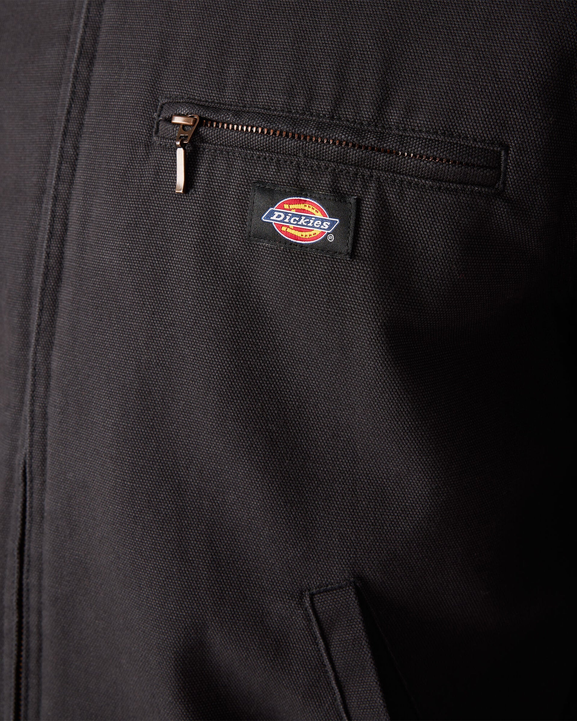 Dickies Blanket Lined Duck Canvas Jacket - Black