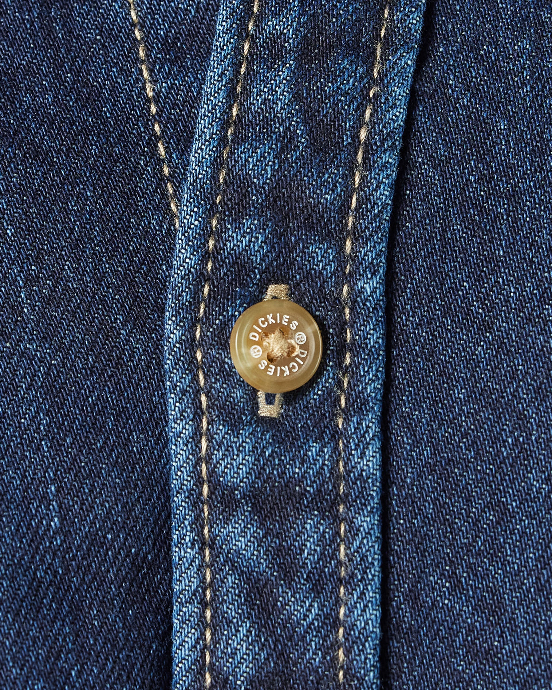 Dickies Mechanic Denim Shirt - Dark Indigo