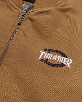 Dickies x Thrasher Vest - Brown