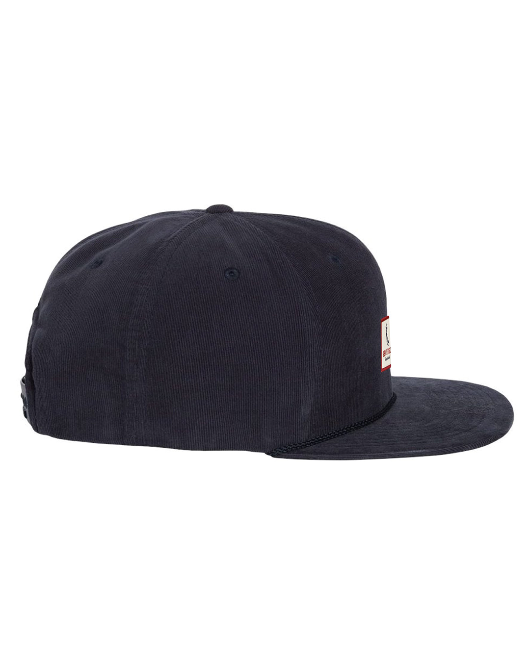 DOG PATCH CORDUROY HAT-Navy