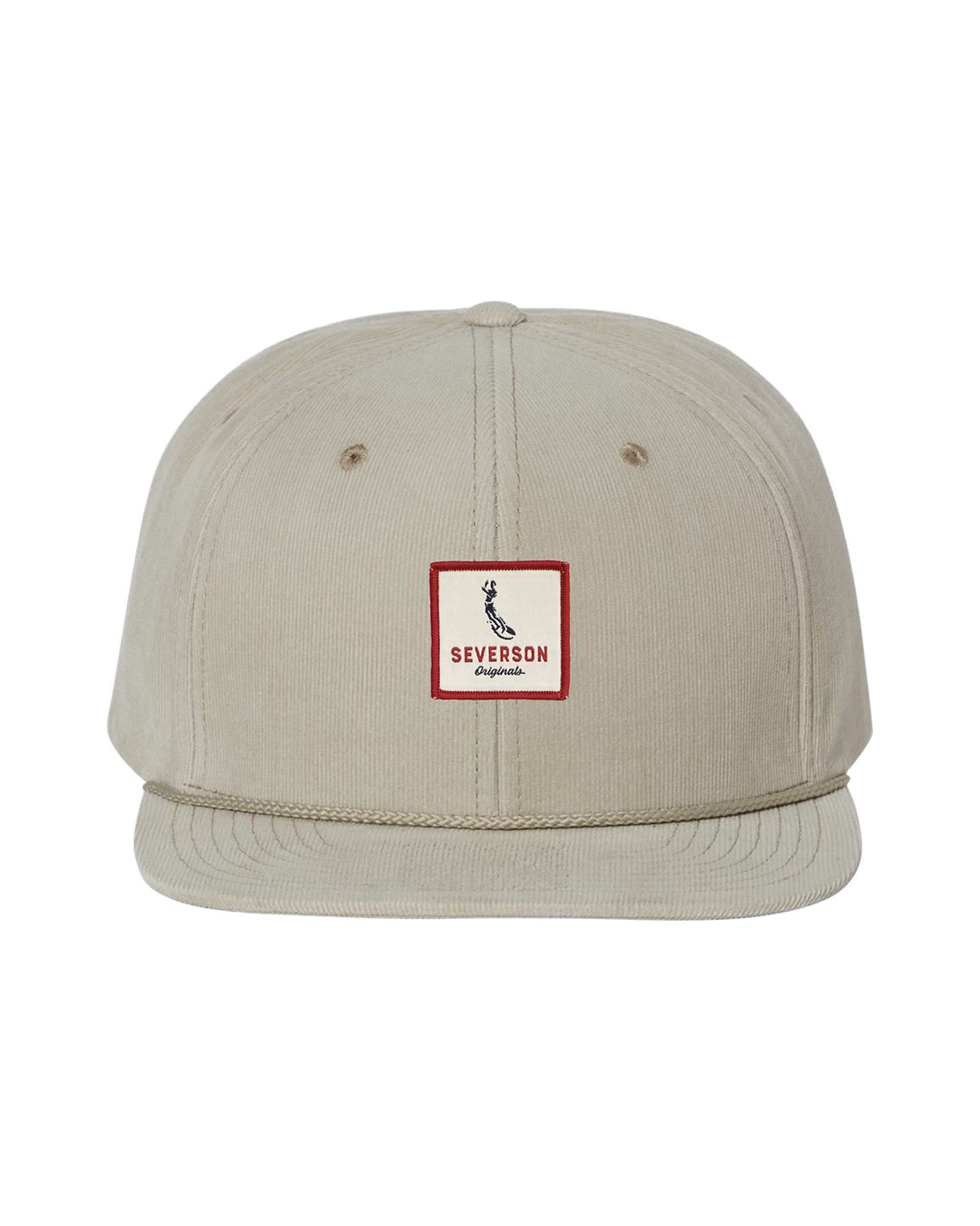 DOG PATCH CORDUROY HAT-Khaki