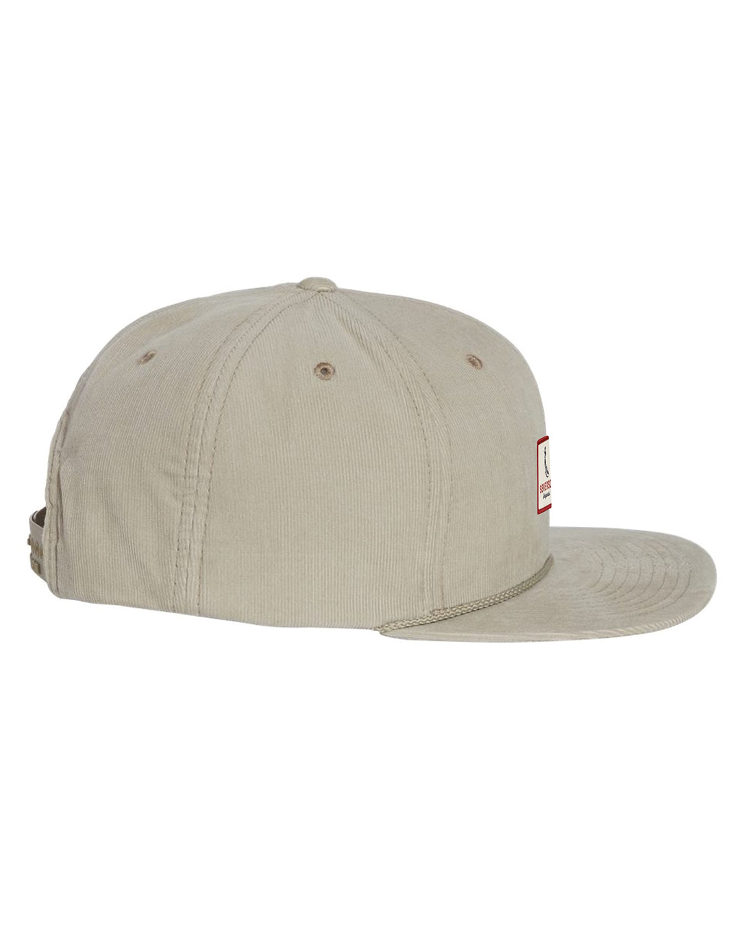 DOG PATCH CORDUROY HAT-Khaki