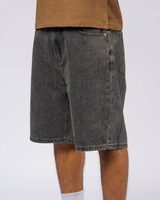 Revert Denim Shorts - Worn Black