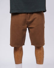 Revert Denim Shorts - Brown
