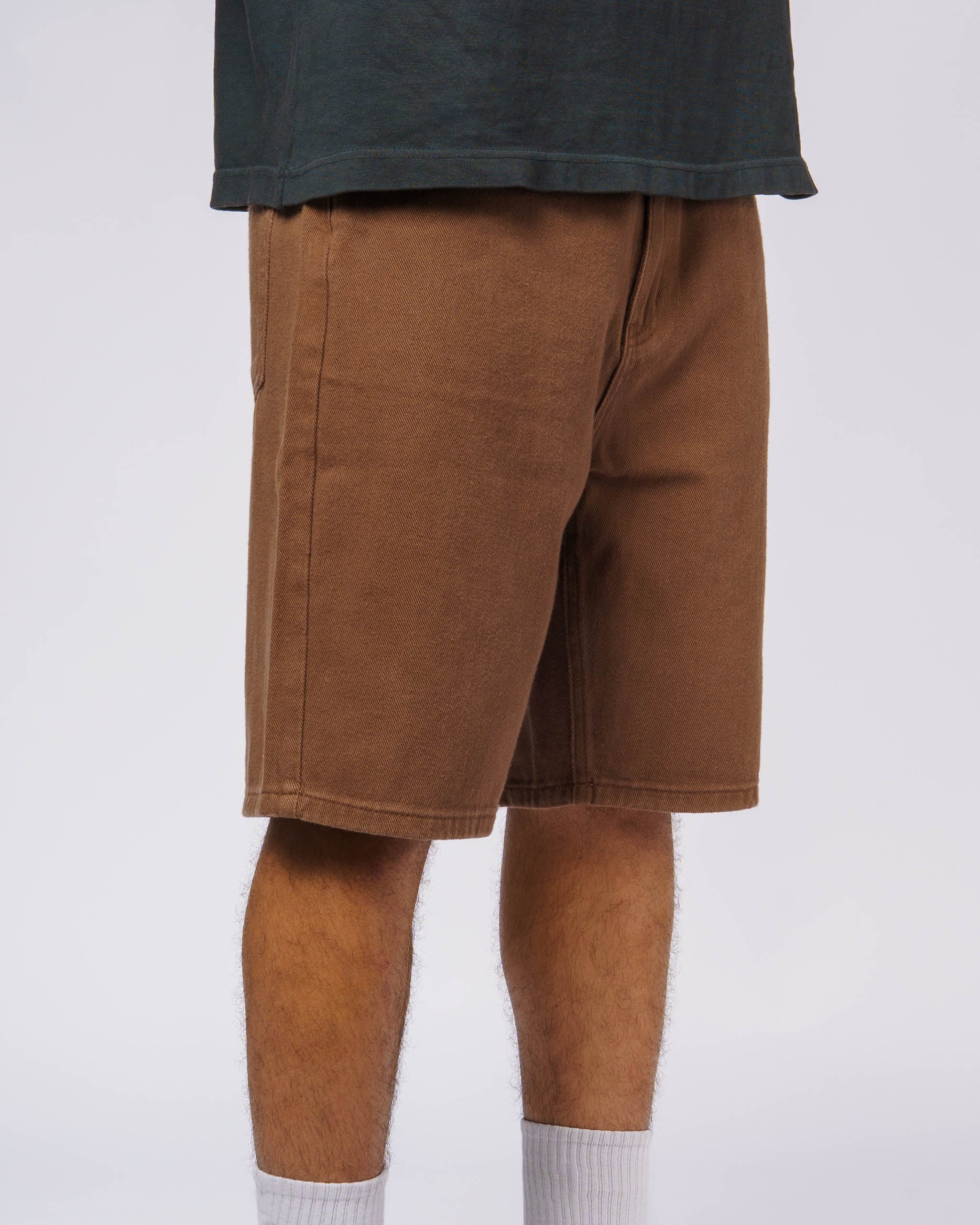 Revert Denim Shorts - Brown