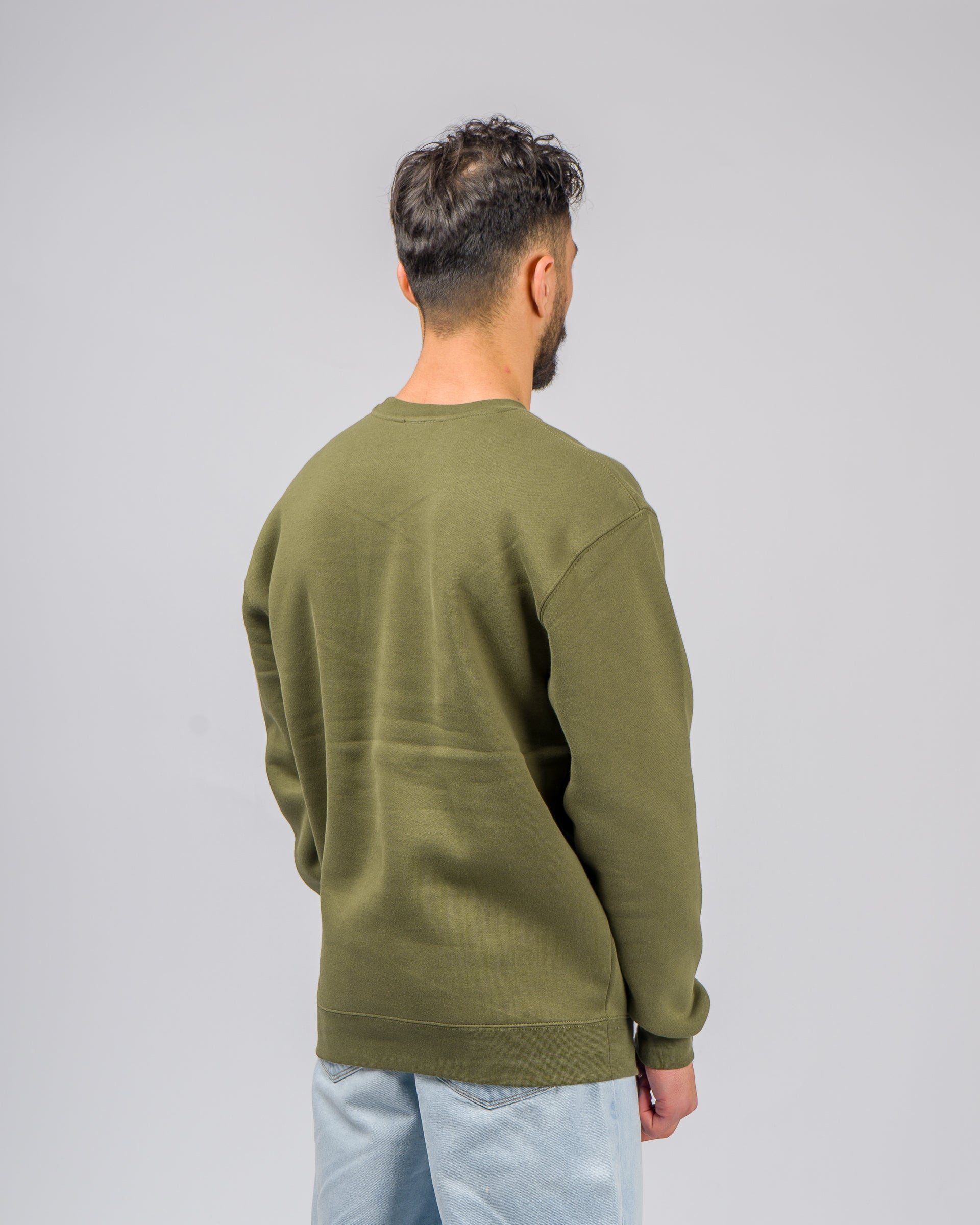 Rebound HW Crewneck Sweatshirt - Olive