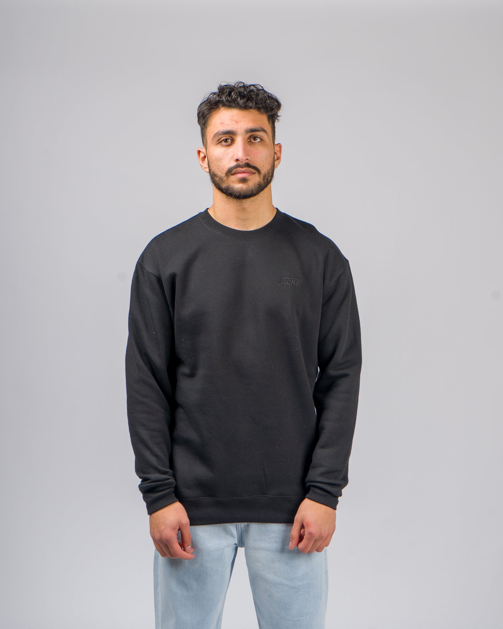 Rebound HW Crewneck Sweatshirt - Black