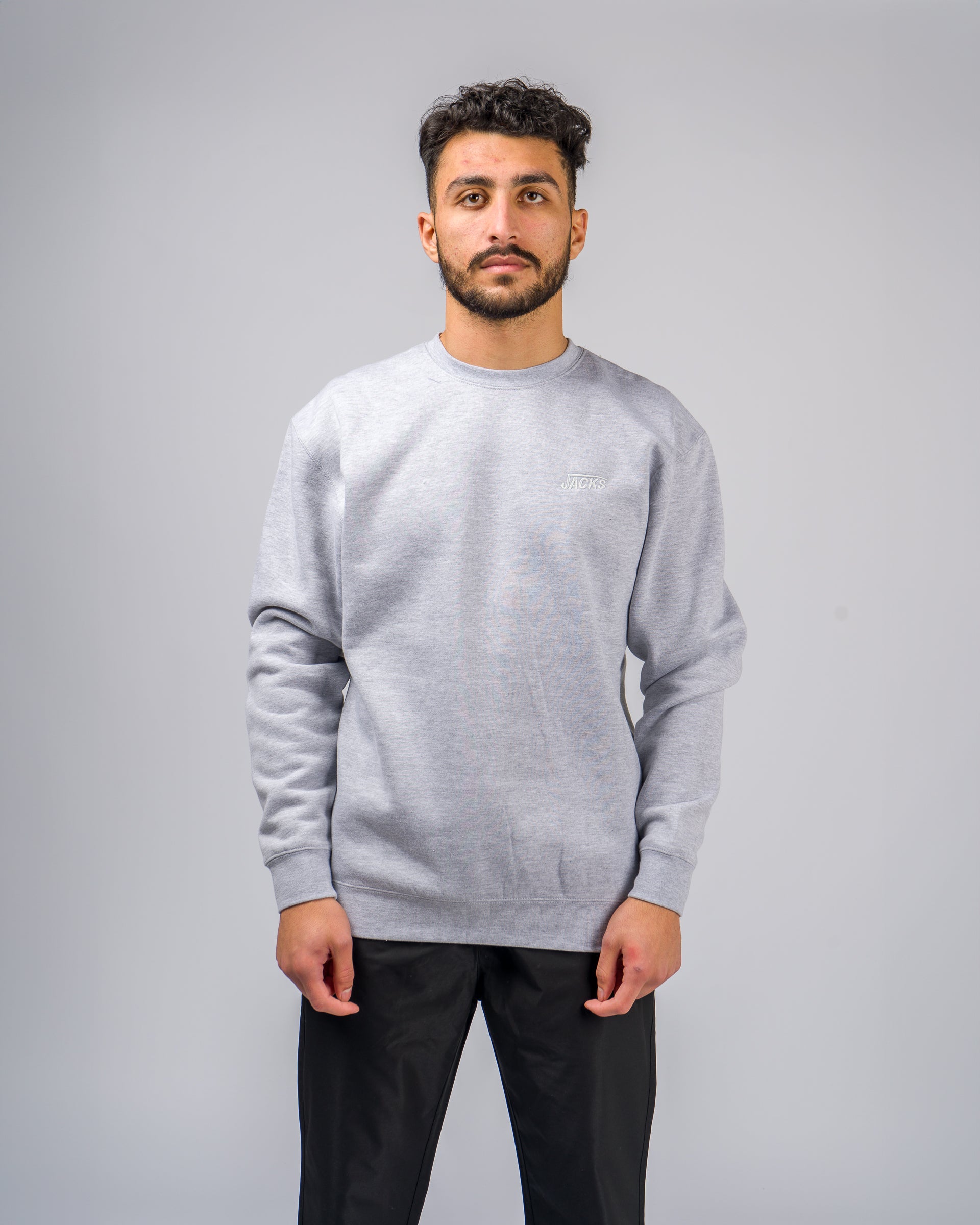 Rebound HW Crewneck Sweatshirt - Heather Grey