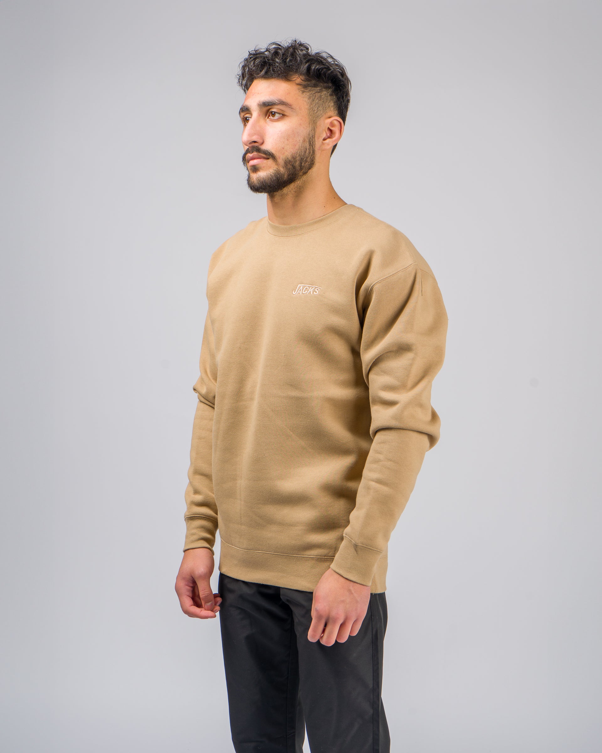 Rebound HW Crewneck Sweatshirt  - Sand