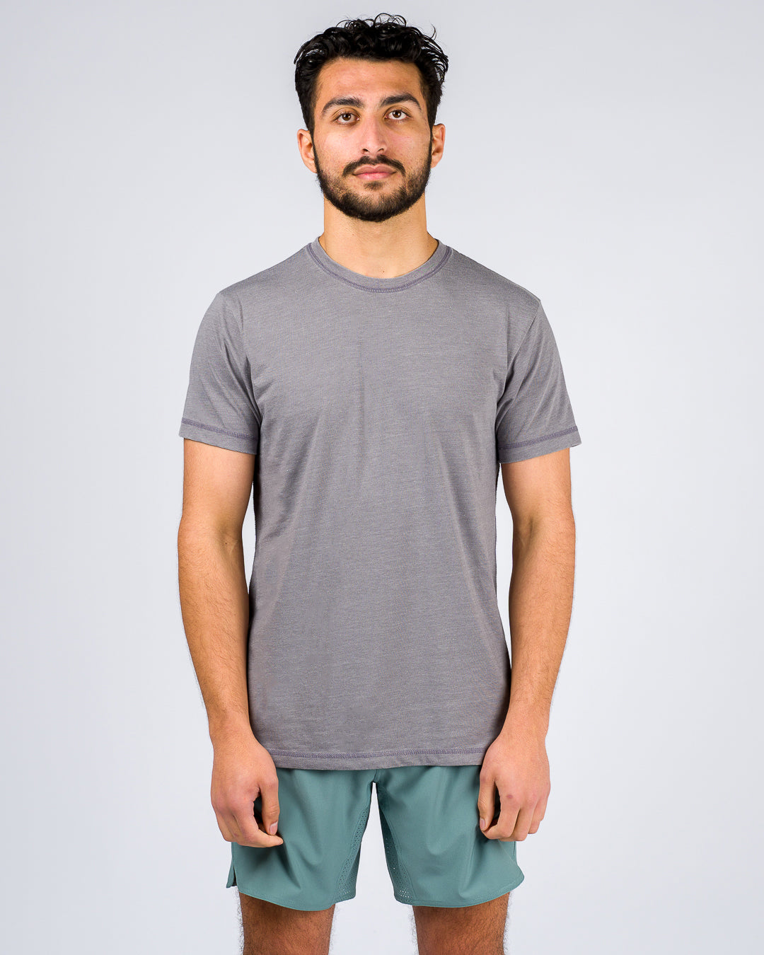 Joey Pigment S/S Tee - Washed Grey