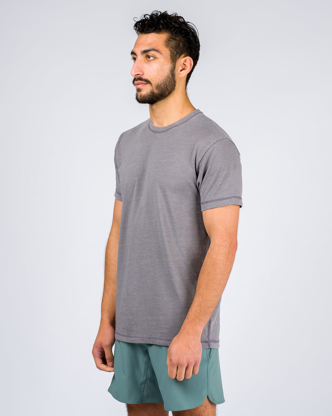 Joey Pigment S/S Tee - Washed Grey