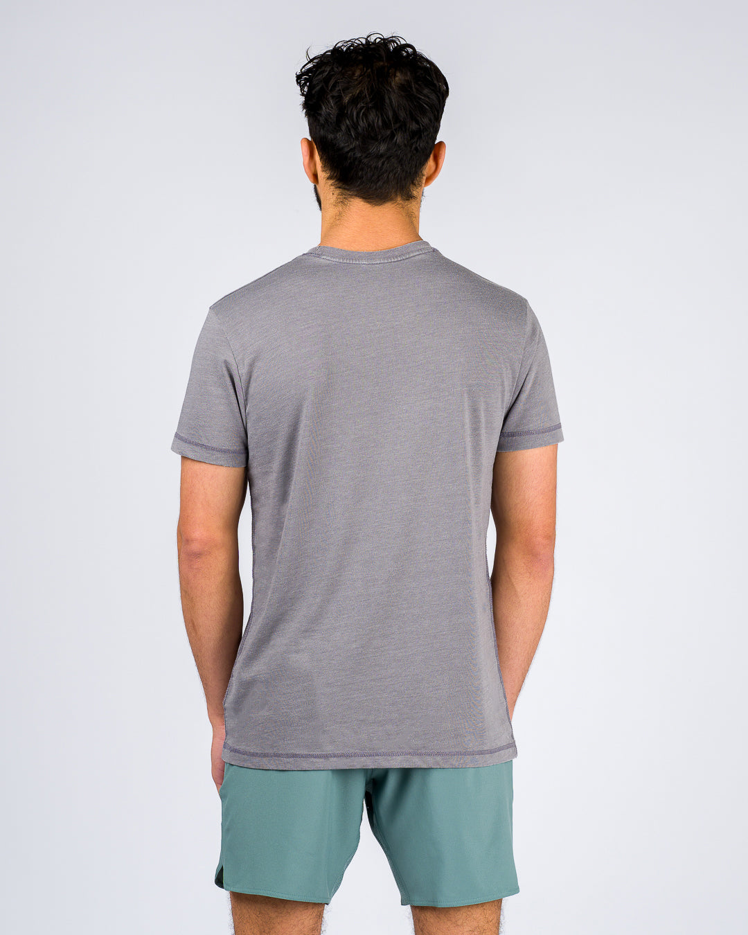 Joey Pigment S/S Tee - Washed Grey