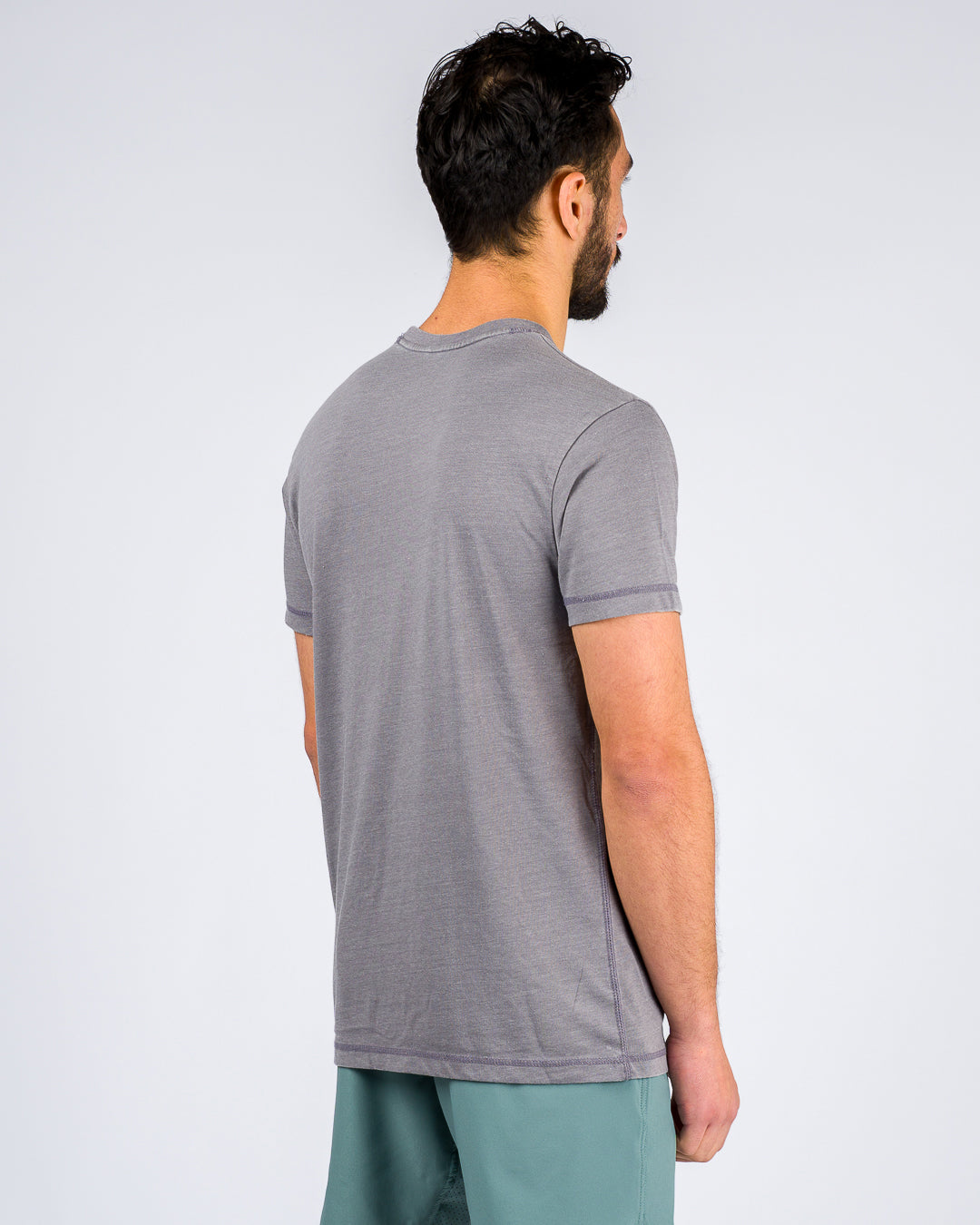 Joey Pigment S/S Tee - Washed Grey