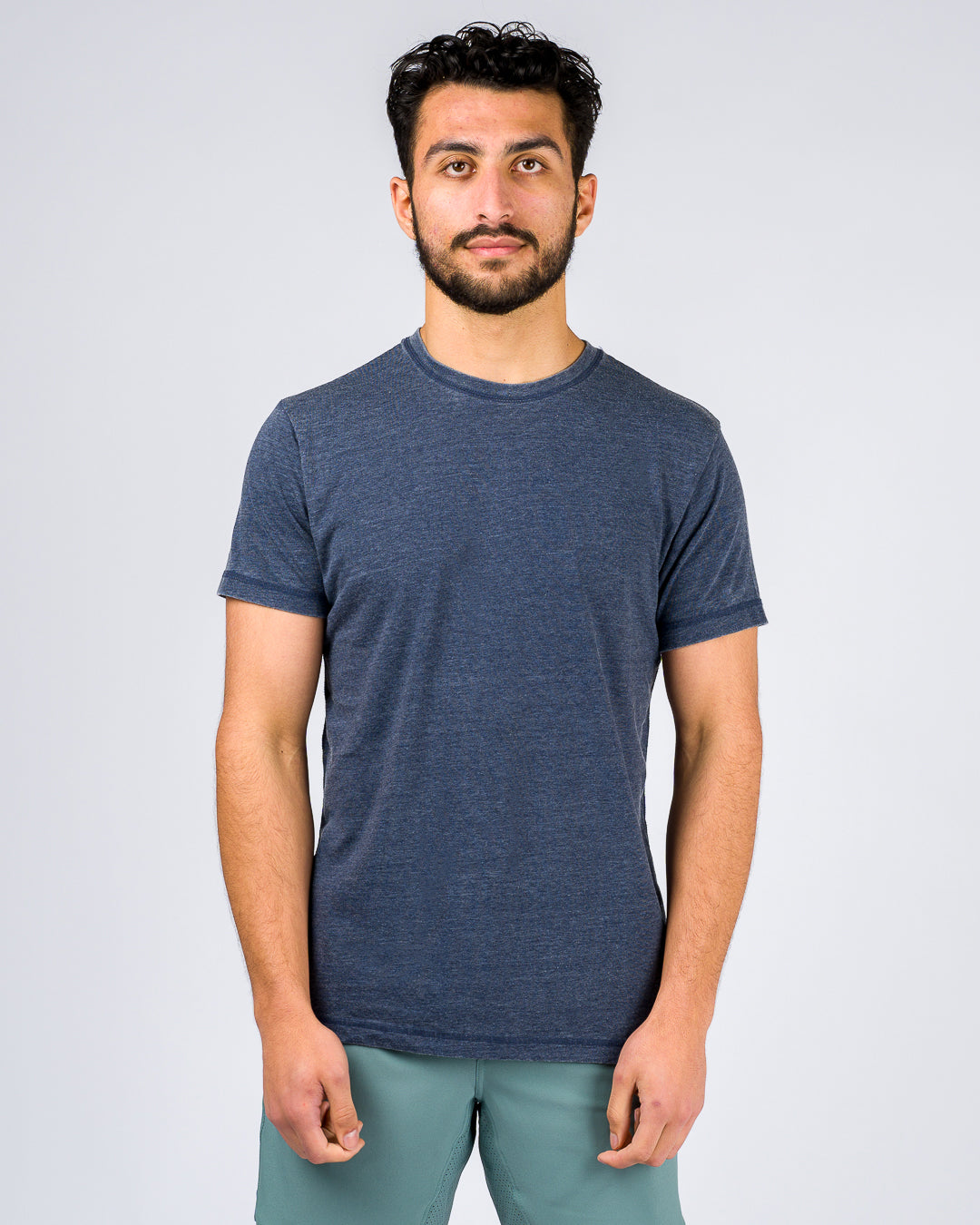 Joey Pigment S/S Tee - Washed Navy